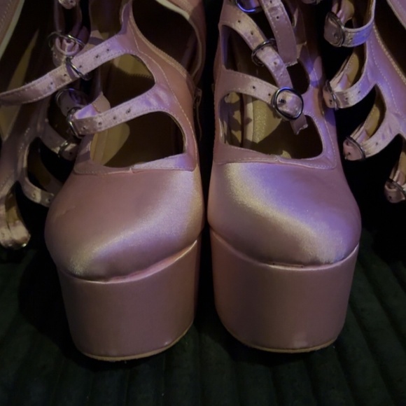 Doll baby stack heels - Picture 2 of 3